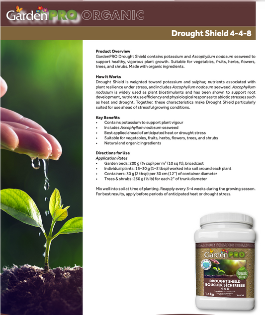 Drought Shield Fetilizer 4-4-8