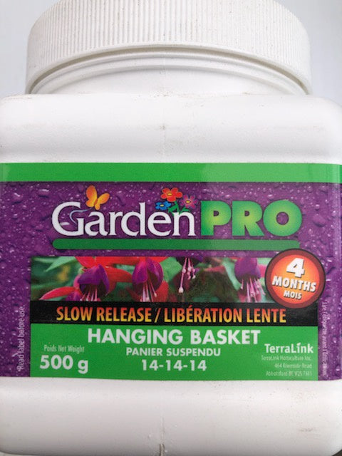 Slow Release Hanging Basket Fertilizer 14-14-14 500 g